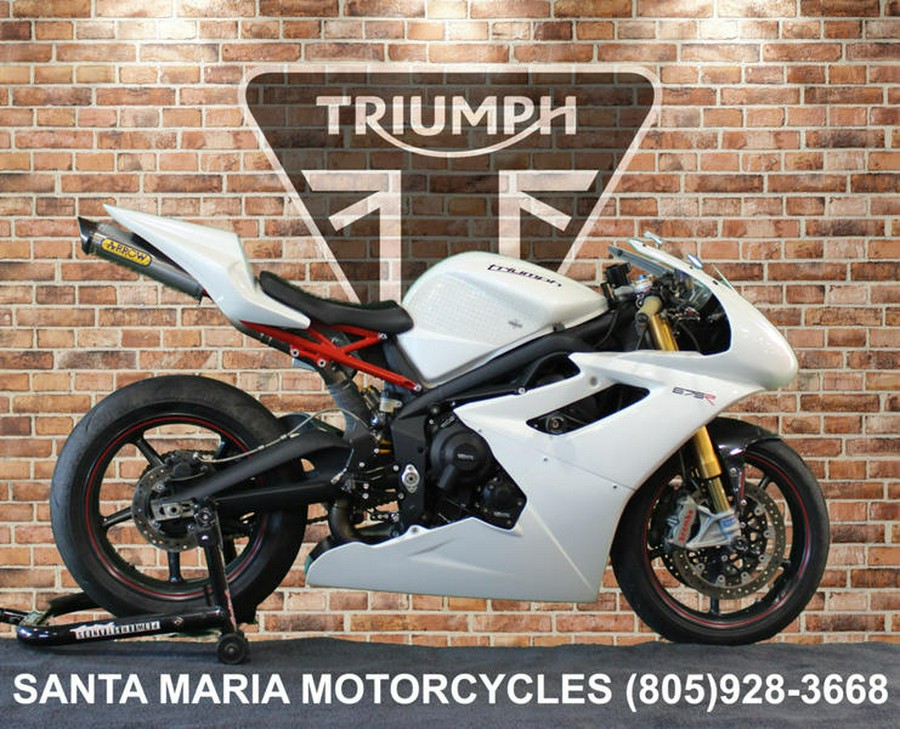 2012 Triumph Daytona 675R Track Bike