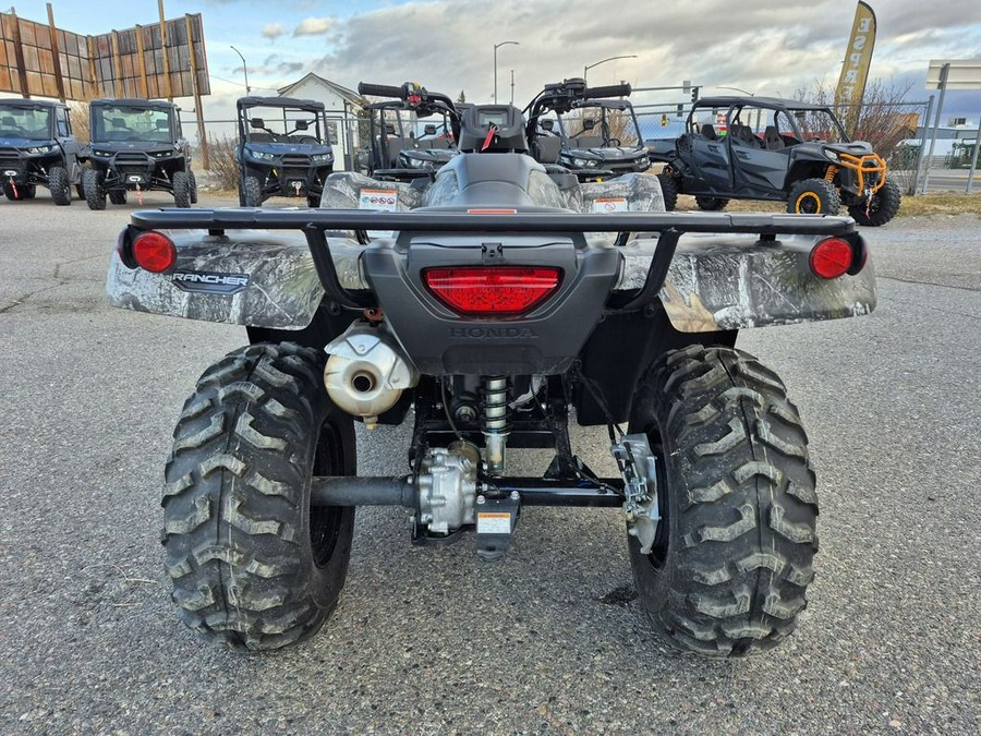 2025 Honda® FourTrax Rancher 4x4 TrueTimber Atera Camo
