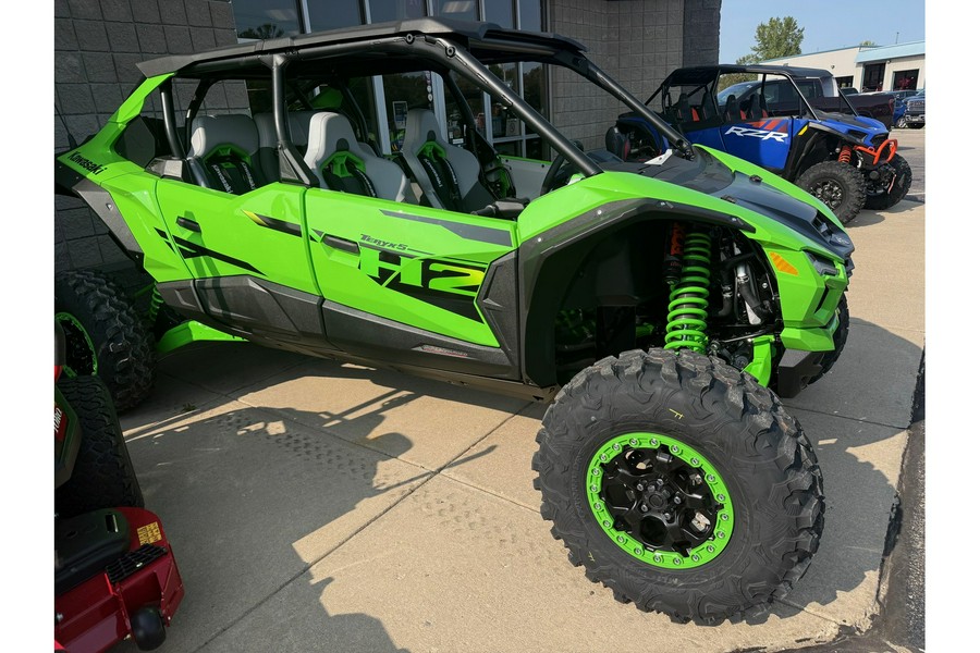 2026 Kawasaki Teryx5 H2 Deluxe eS - Lime Green