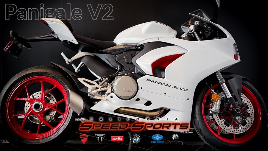 2023 Ducati Panigale V2 - Star White Silk