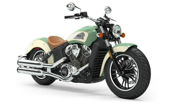 2019 Indian Motorcycle® Scout® ABS Willow Green / Ivory Cream