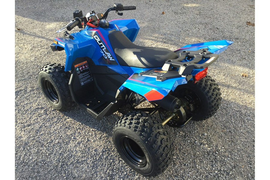 2025 Polaris Outlaw® 70 EFI FIERCE FUSCIA
