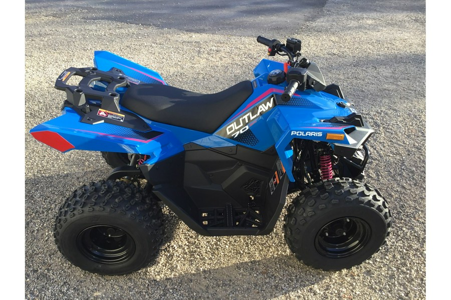 2025 Polaris Outlaw® 70 EFI FIERCE FUSCIA