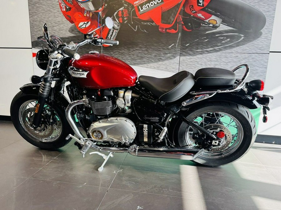 2023 Triumph Bonneville Speedmaster Cordovan Red