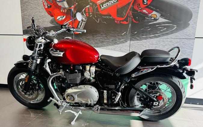 2023 Triumph Bonneville Speedmaster Cordovan Red