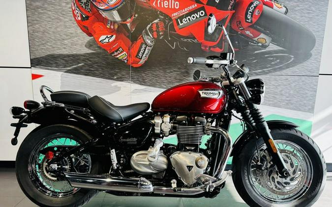 2023 Triumph Bonneville Speedmaster Cordovan Red