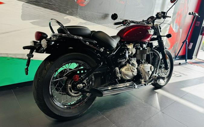 2023 Triumph Bonneville Speedmaster Cordovan Red