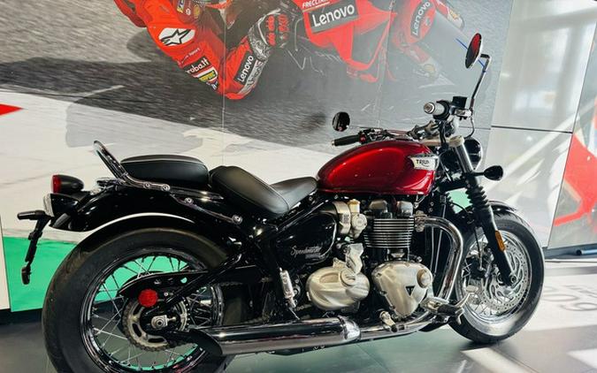 2023 Triumph Bonneville Speedmaster Cordovan Red