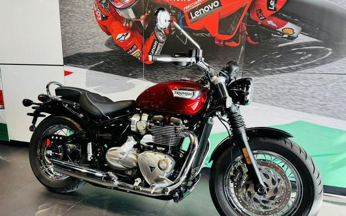 2023 Triumph Bonneville Speedmaster Cordovan Red