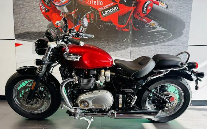 2023 Triumph Bonneville Speedmaster Cordovan Red