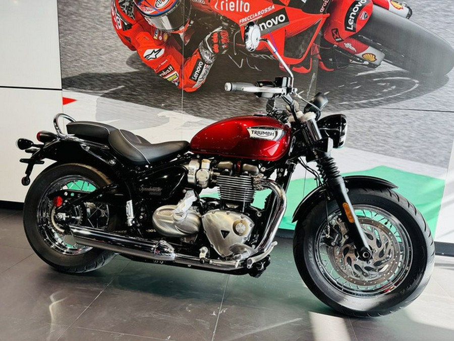 2023 Triumph Bonneville Speedmaster Cordovan Red