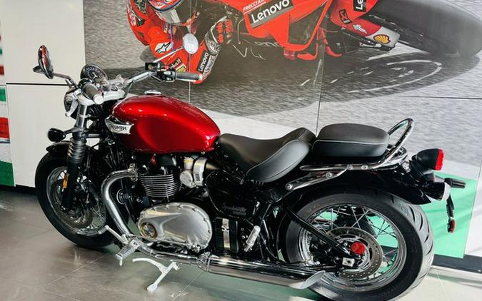 2023 Triumph Bonneville Speedmaster Cordovan Red