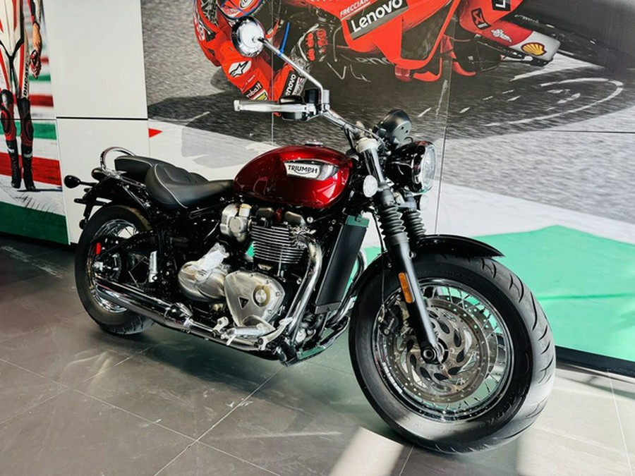 2023 Triumph Bonneville Speedmaster Cordovan Red