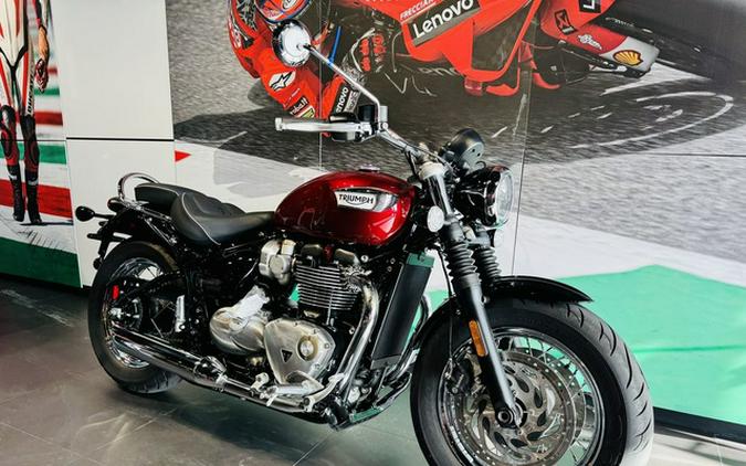 2023 Triumph Bonneville Speedmaster Cordovan Red