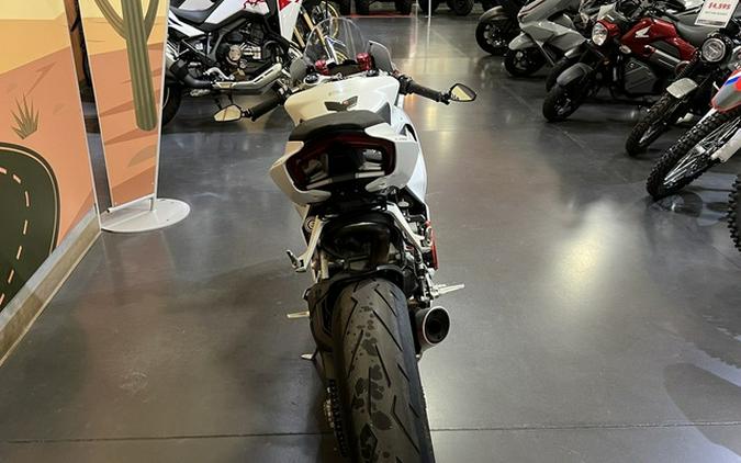 2023 Ducati Panigale V2 White Rosso Livery V2