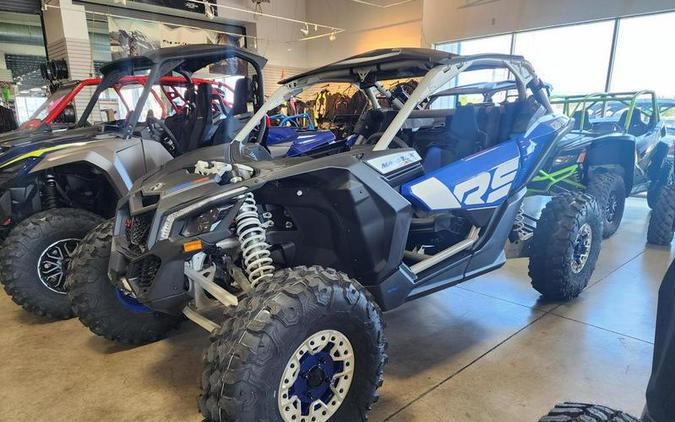 2023 Can-Am® Maverick X3 X rs Turbo RR With Smart-Shox Intense Blue / Carbon Black / Cha