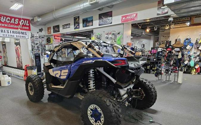 2023 Can-Am® Maverick X3 X rs Turbo RR With Smart-Shox Intense Blue / Carbon Black / Cha