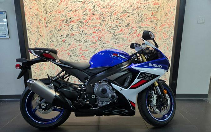 2026 Suzuki GSX-R 750 40Th Anniversary
