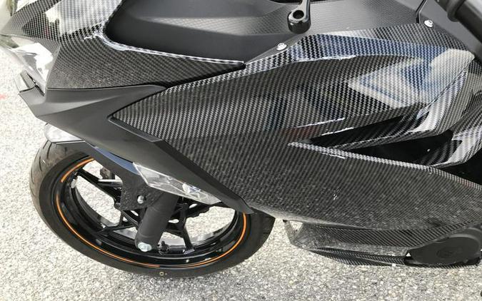 2023 Kawasaki Ninja® 400 Metallic Magnetic Dark Gray/Twilight Blue