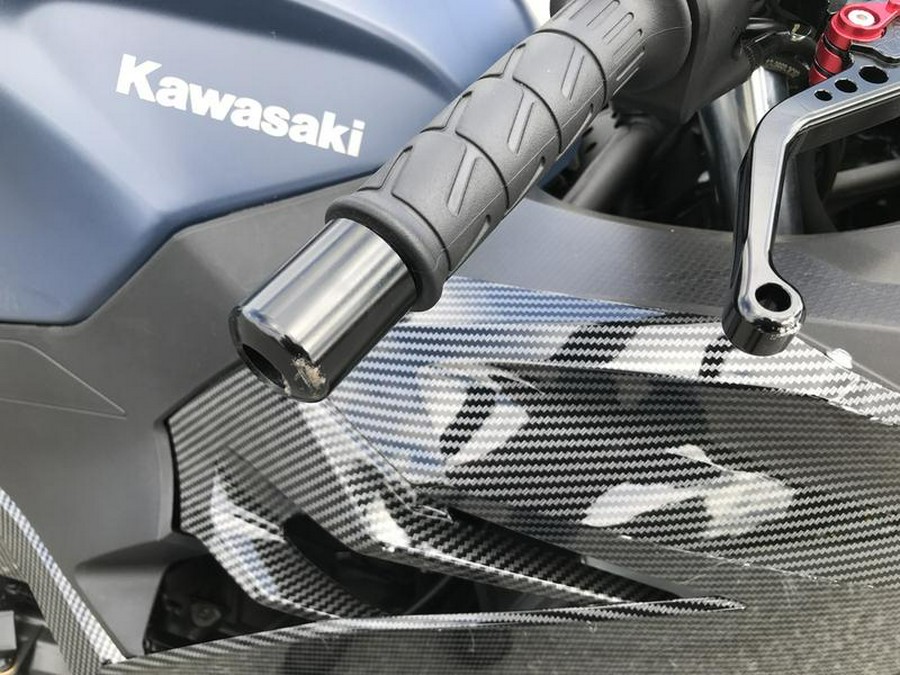 2023 Kawasaki Ninja® 400 Metallic Magnetic Dark Gray/Twilight Blue