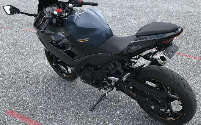 2023 Kawasaki Ninja® 400 Metallic Magnetic Dark Gray/Twilight Blue
