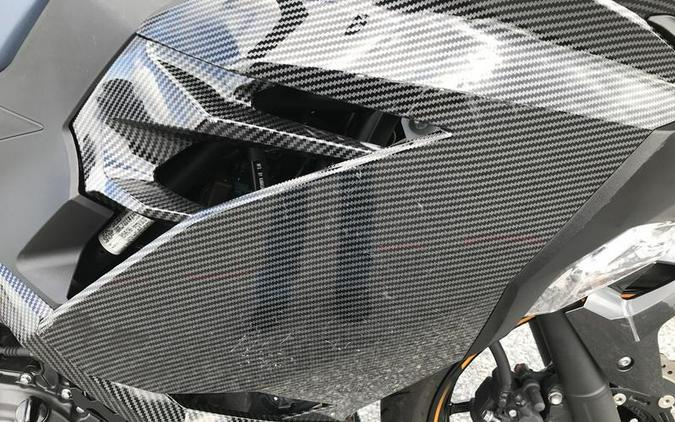 2023 Kawasaki Ninja® 400 Metallic Magnetic Dark Gray/Twilight Blue