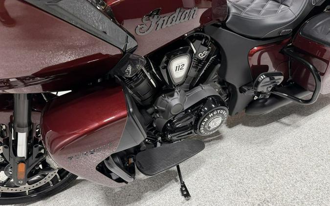 2026 Indian Pursuit Dark Horse 112 W/ Powerband Audio Maroon Metallic