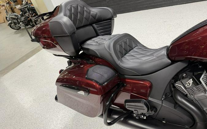 2026 Indian Pursuit Dark Horse 112 W/ Powerband Audio Maroon Metallic
