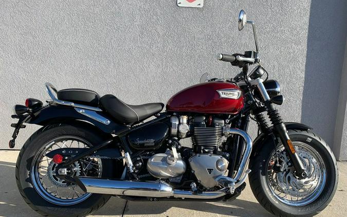 2023 Triumph Bonneville Speedmaster Cordovan Red