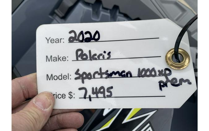 2020 Polaris SPORTSMAN 1000 XP PREMIUM TRAIL EPS