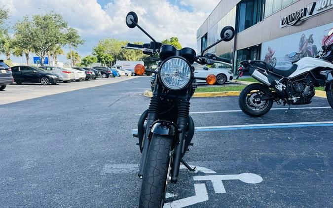 2022 Triumph Bonneville T120 Black Jet Black