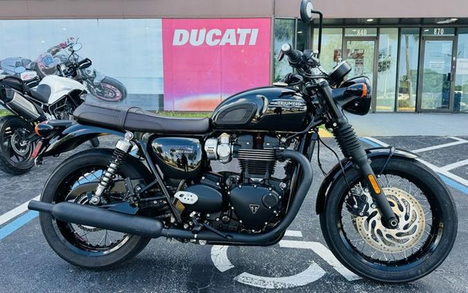 2022 Triumph Bonneville T120 Black Jet Black