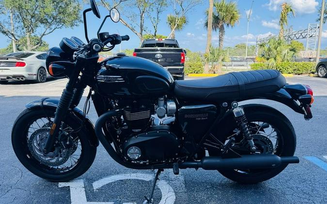 2022 Triumph Bonneville T120 Black Jet Black