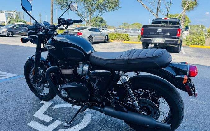 2022 Triumph Bonneville T120 Black Jet Black