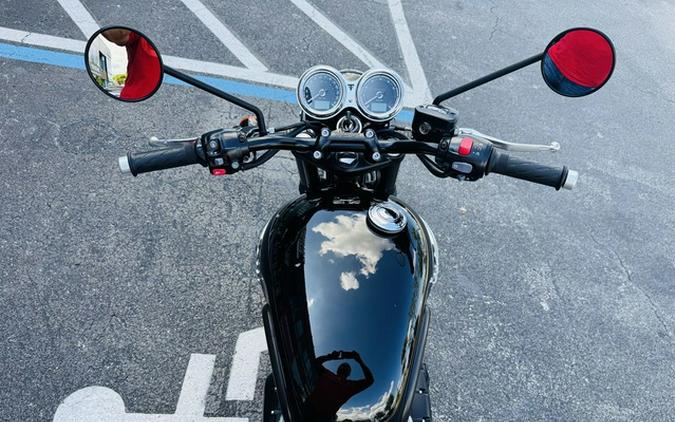 2022 Triumph Bonneville T120 Black Jet Black