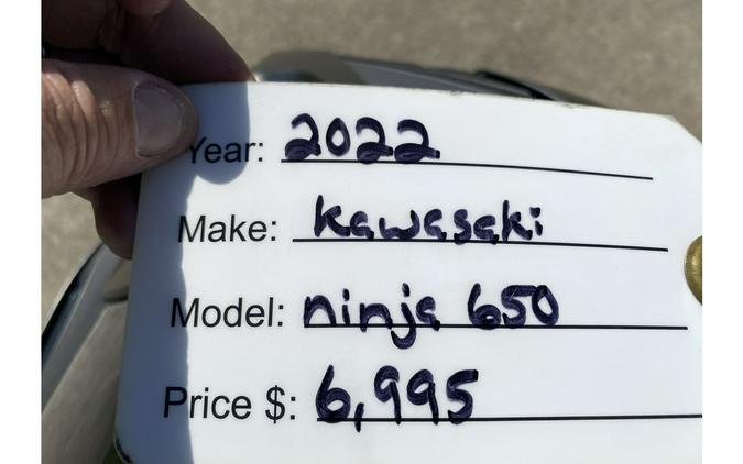 2022 Kawasaki NINJA 650