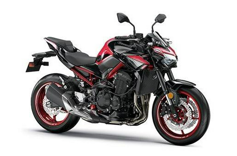 2024 Kawasaki Z900 ABS Candy Persimmon Red/Ebony