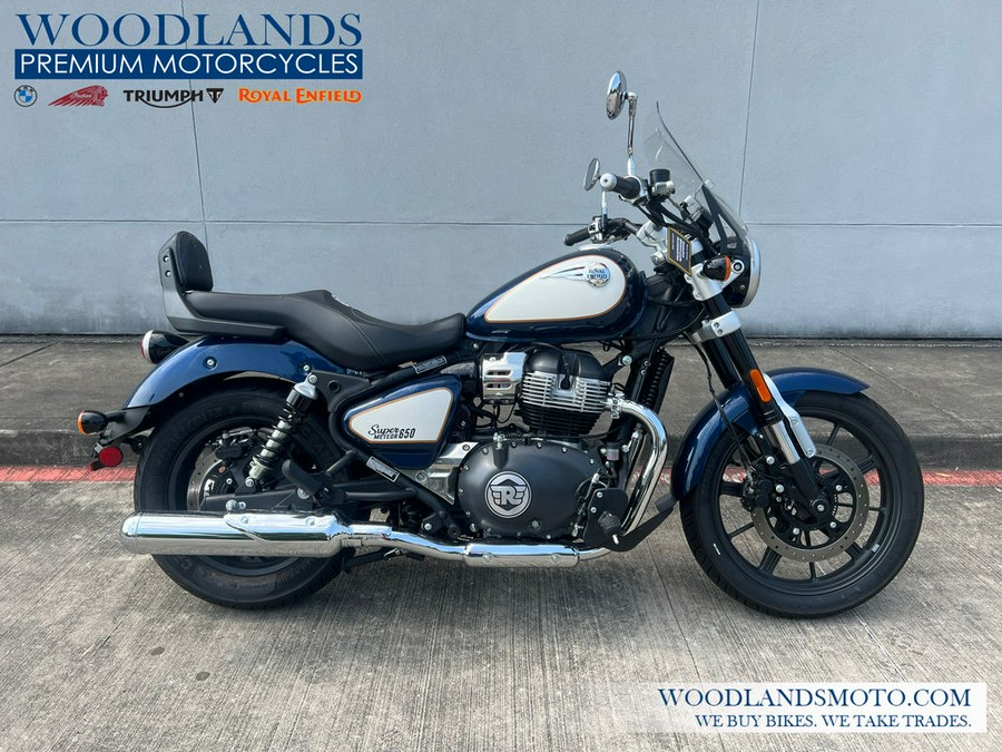 2024 Royal Enfield Super Meteor 650 Celestial Blue