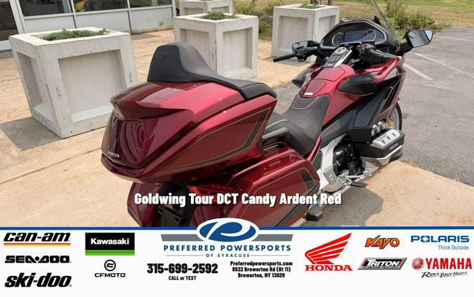 2026 Goldwing Tour DCT Candy Ardent Red - Honda