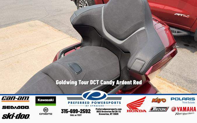 2026 Goldwing Tour DCT Candy Ardent Red - Honda