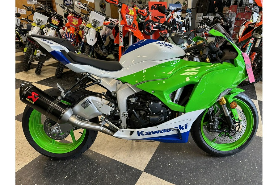 2024 Kawasaki Ninja ZX-6R 40th Anniversary Edition ABS