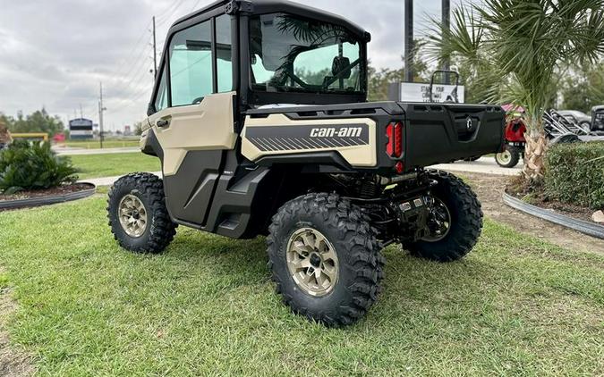 2024 Can-Am® Defender Limited HD10 Desert Tan & Timeless Black