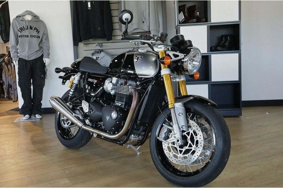 2024 Triumph Thruxton RS Jet Black/Silver Ice