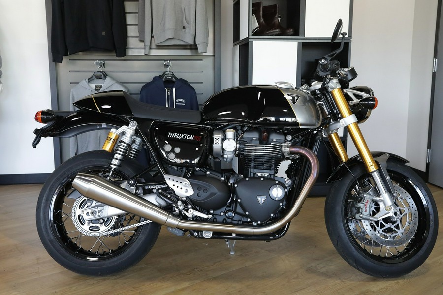 2024 Triumph Thruxton RS Jet Black/Silver Ice