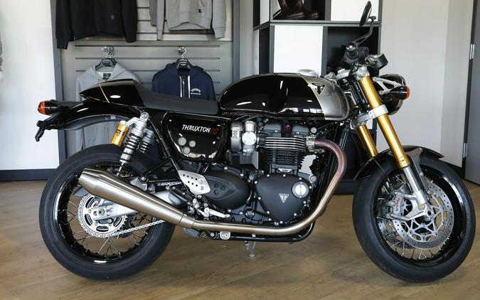 2024 Triumph Thruxton RS Jet Black/Silver Ice