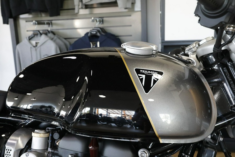 2024 Triumph Thruxton RS Jet Black/Silver Ice