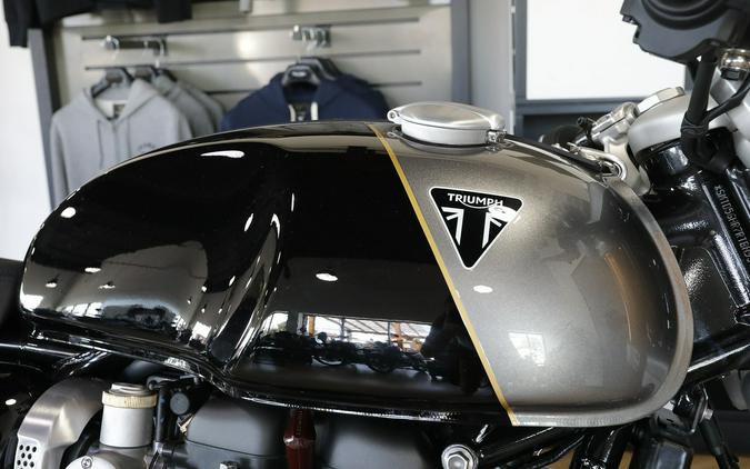 2024 Triumph Thruxton RS Jet Black/Silver Ice