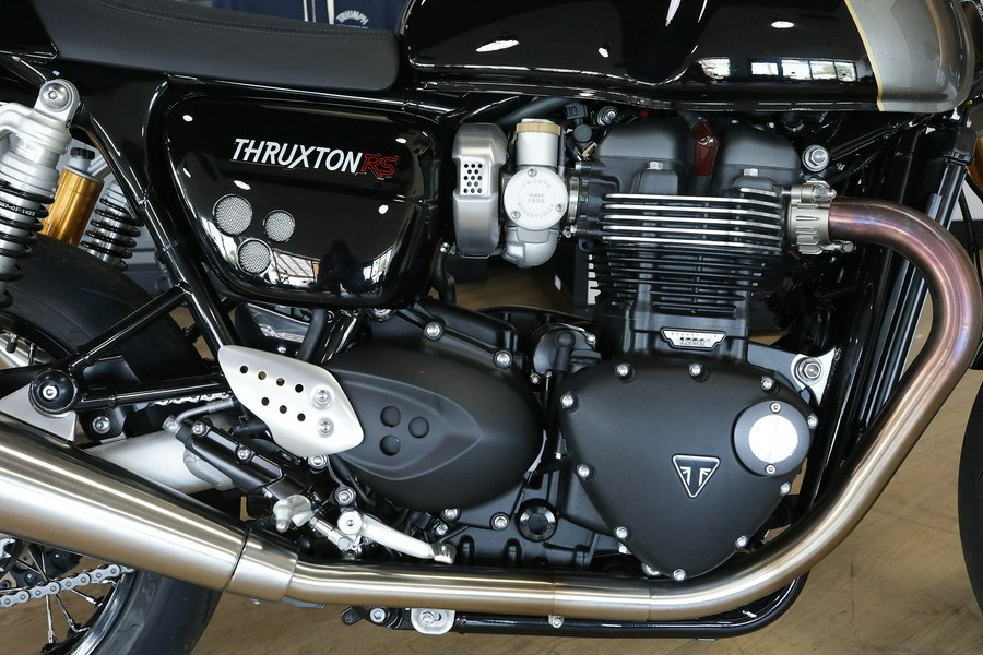 2024 Triumph Thruxton RS Jet Black/Silver Ice