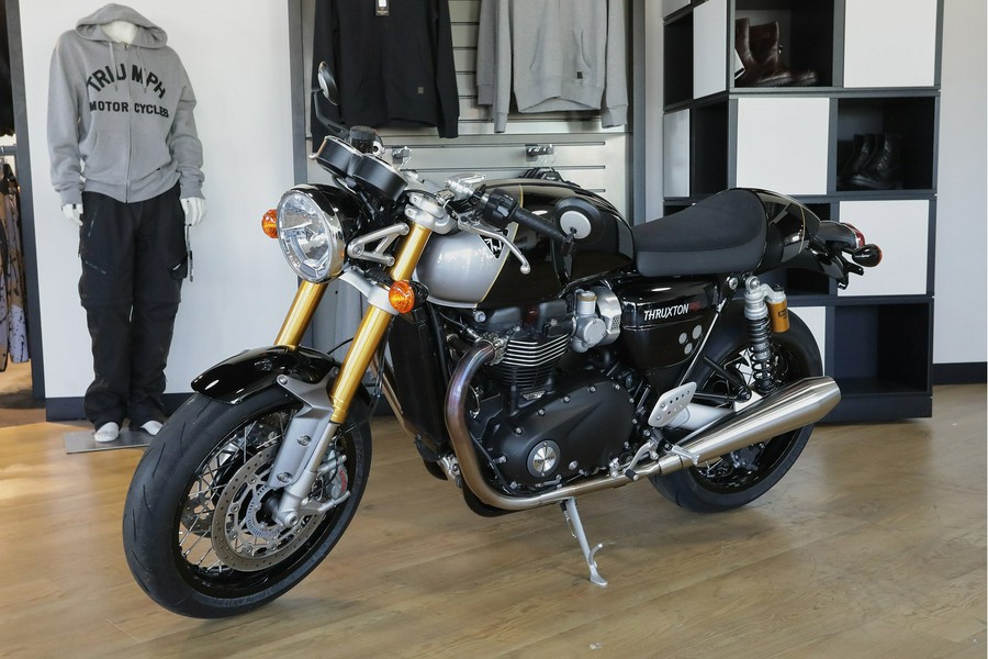 2024 Triumph Thruxton RS Jet Black/Silver Ice