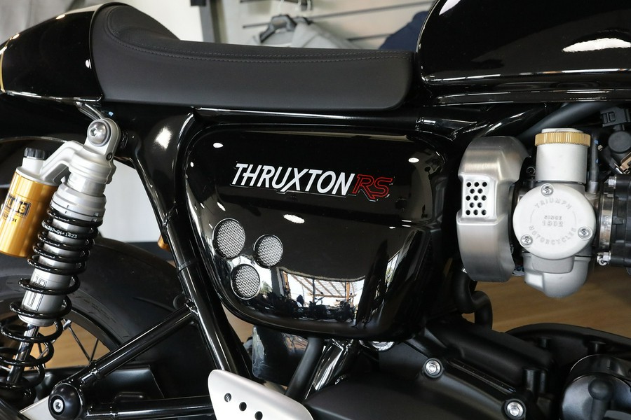 2024 Triumph Thruxton RS Jet Black/Silver Ice